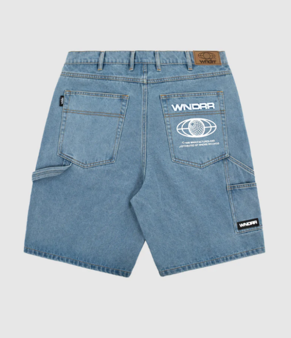 BOOSTER DENIM SHORT - WASHED BLUE - Image 2