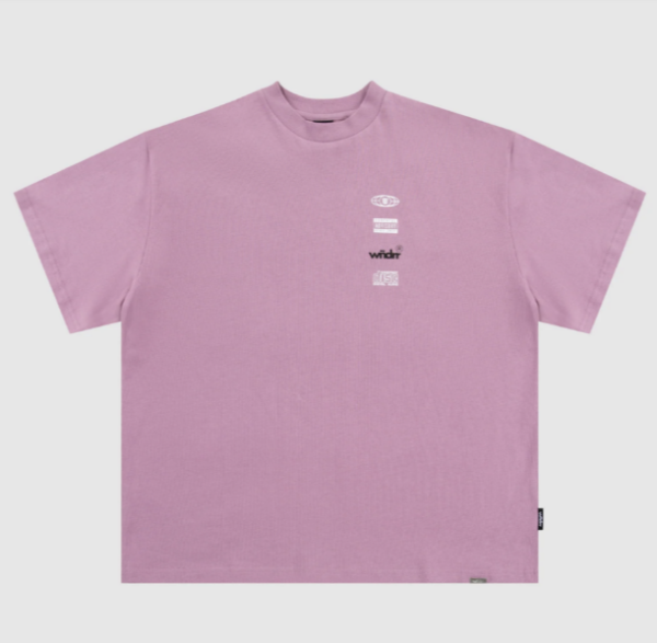 High Sign Heavy Weight Tee - Mauve