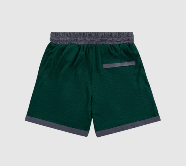 OFFCUT COURT SHORT - GREEN/GREY - Image 3