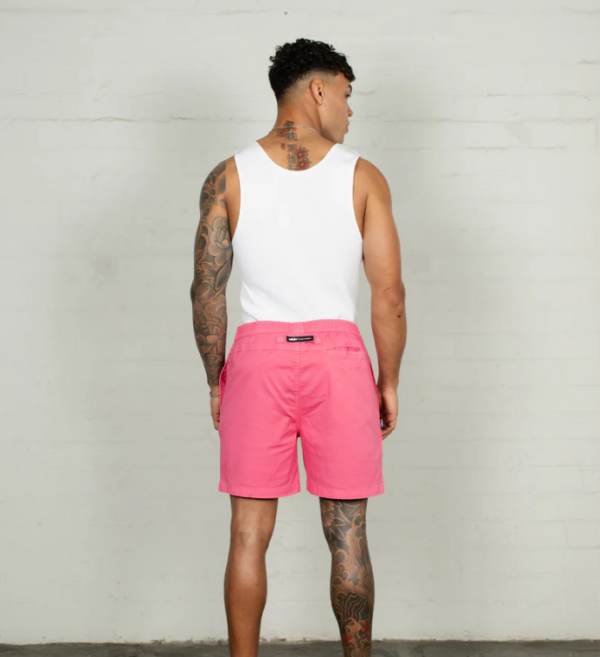 OFFEND BEACH SHORT - PINK - Image 4