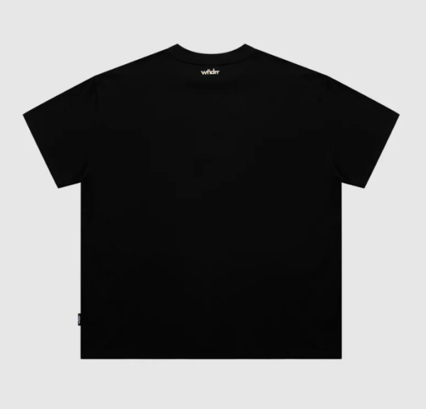 OVERHEAD HEAVY WEIGHT TEE - BLACK - Image 5