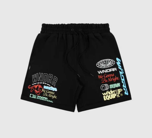 REPRESENT TECH TRACKSHORT - BLACK