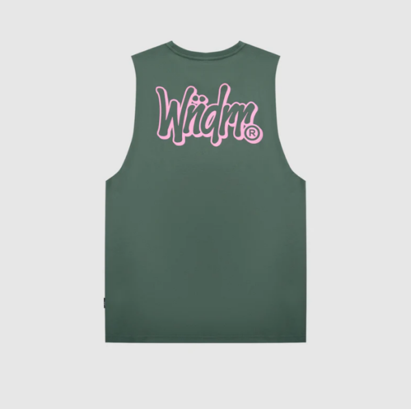 STARTER MUSCLE TOP - DARK GREEN - Image 2