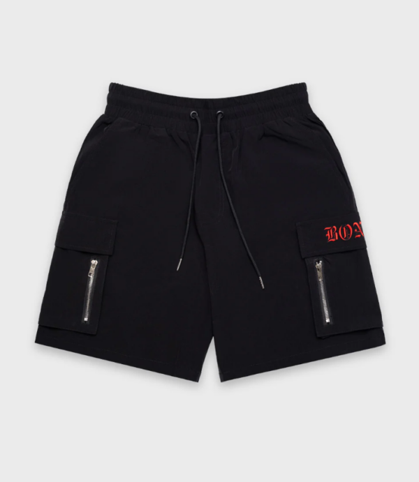 Gothic Utility Shorts - Black