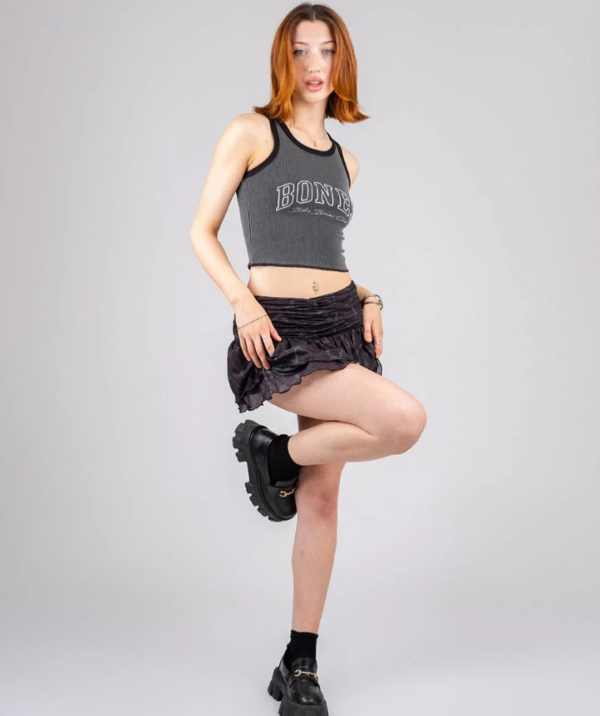 Trespass Ruffle Skirt - Black - Image 3