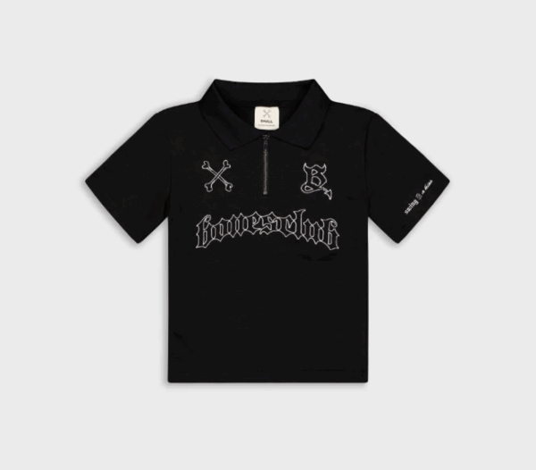 Birdie Baby Polo - Black
