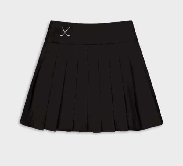 Birdie Pleated Skirt - Black