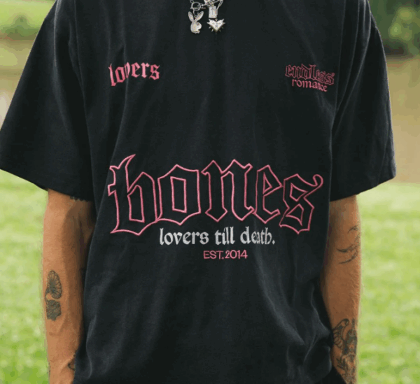 The Endless Tee - Vintage Black/Pink - Image 3